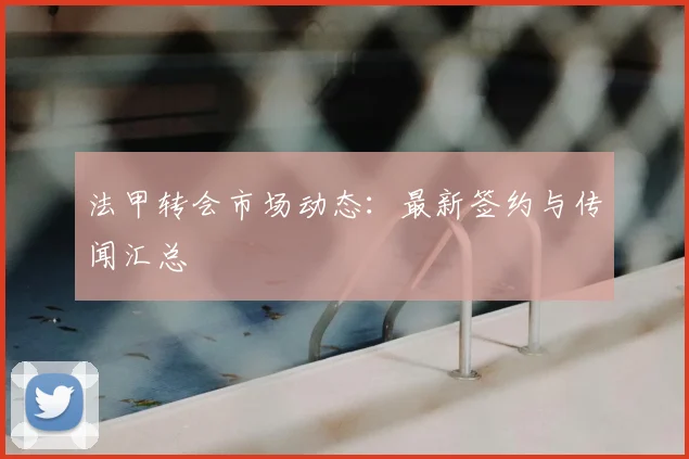 法甲转会市场动态：最新签约与传闻汇总